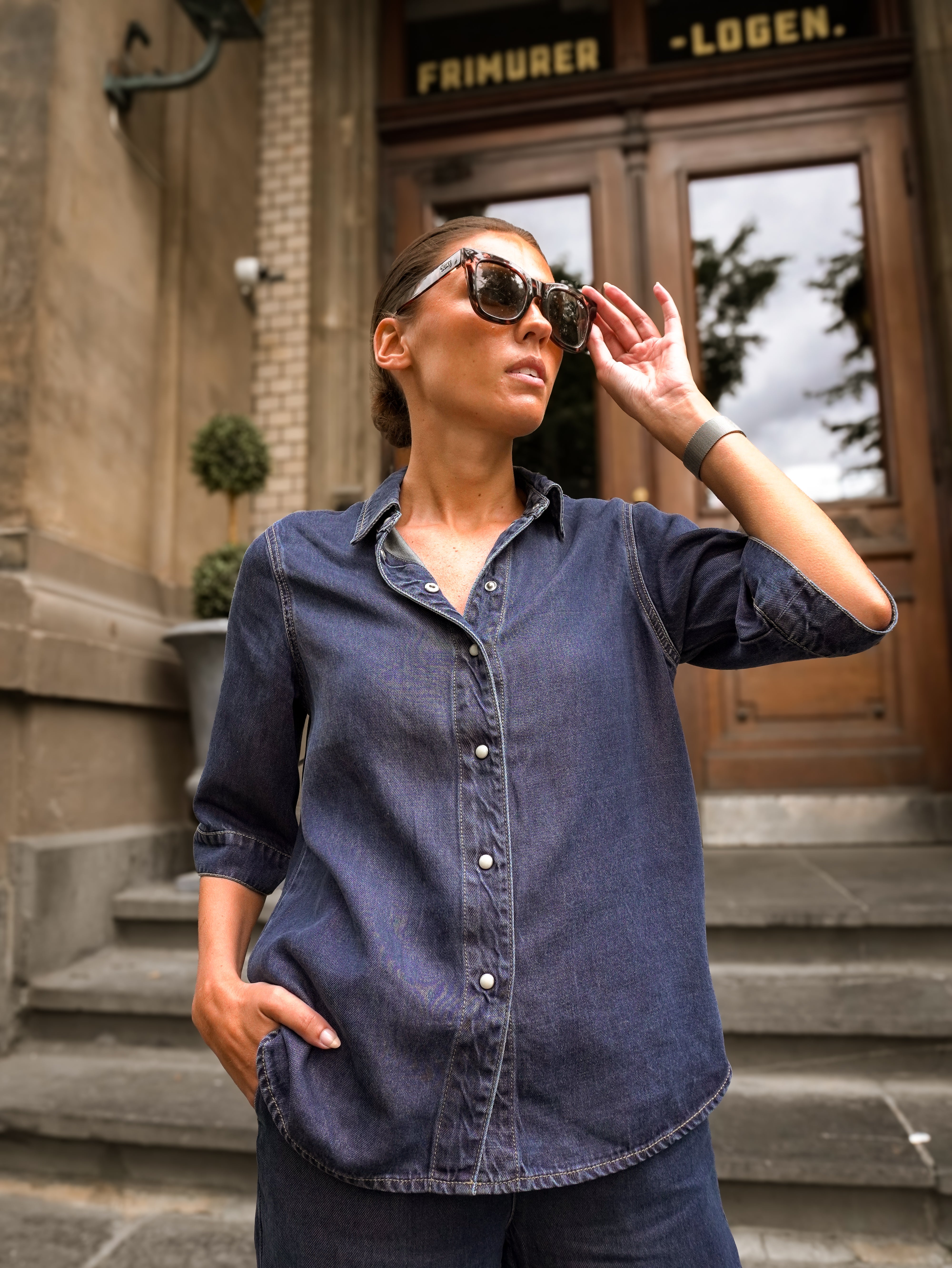 OBJFRAME Denim Shirt